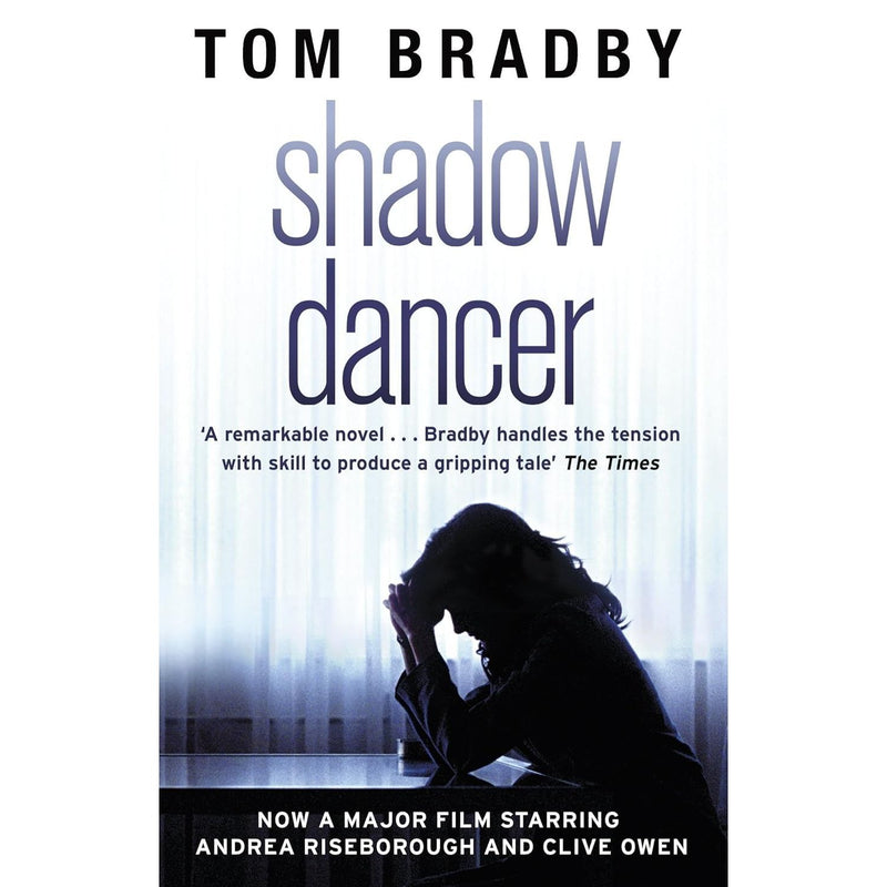 Four paperback spy novels by Tom Bradby including Secret Service, Double Agent, Triple Cross, and Shadow Dancer in a collection set.