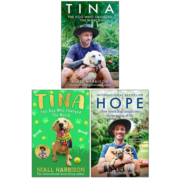 Niall Harbison 3 Books Collection Set (Hope(PB), Tina The Dog Who Changed the World) - The Book Bundle