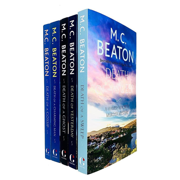 M C Beaton Hamish Macbeth Series 3 Collection 5 Books Set - The Book Bundle