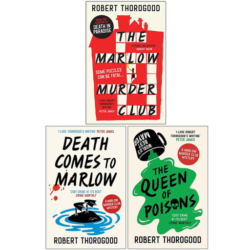 The Marlow Murder Club Mysteries Collection 3 Books Set By Robert Thorogood - The Book Bundle