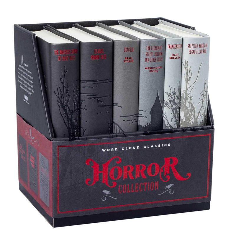 Word Cloud Classics Horror Set 6 Books Collection Set by Various Authors - Fiction - Paperback