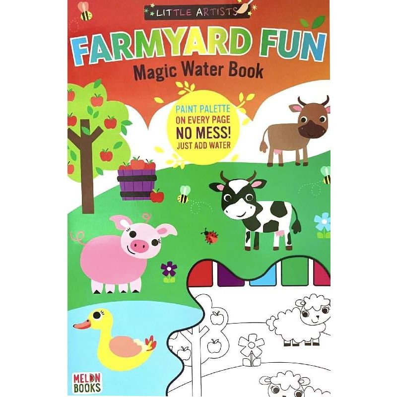 Little Artists collection set of 8 paperback drawing books by Melon Books for children aged 3 to 7, featuring colorful covers and artwork.