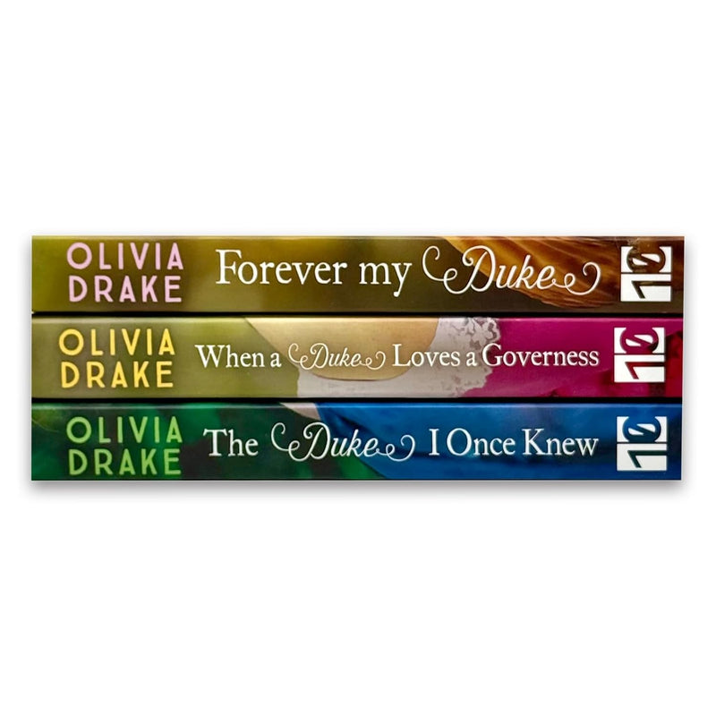 Unlikely Duchesses Series 3 Books Collection Set by Olivia Drake - Fiction - Paperback