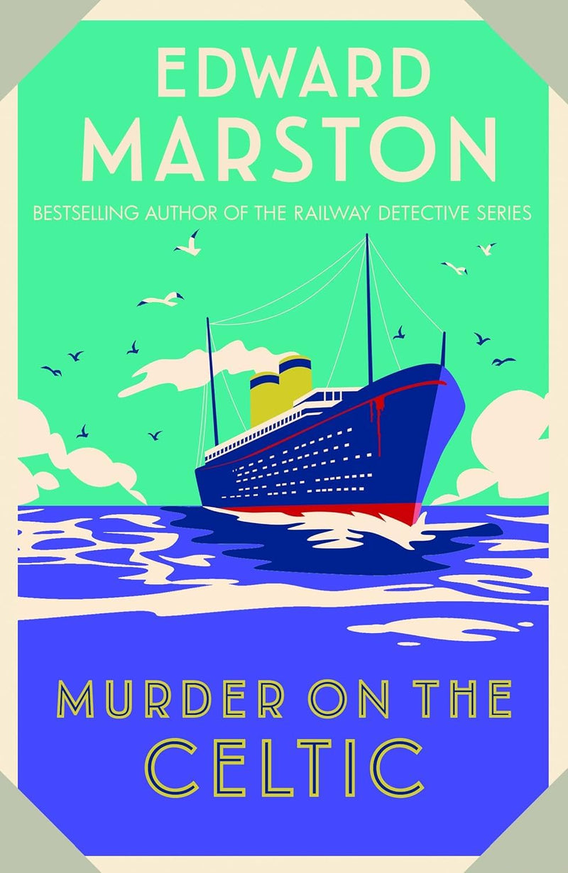 Ocean Liner Mysteries Series 6-8 book collection by Edward Marston, featuring three fiction novels in a set.