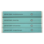 Set of four John le Carré books including The Little Drummer Girl, A Perfect Spy, The Russia House, and The Night Manager by Penguin