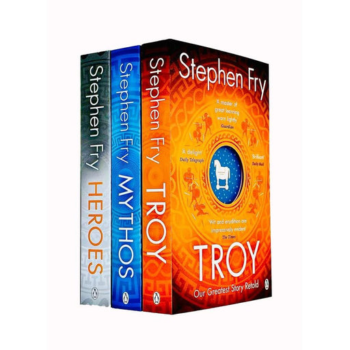 Stephen Fry Greek Myths Series Collection 3 Books Set - The Book Bundle