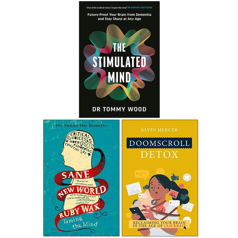 Mental Health & Digital Wellness 3 Books Collection Set - Non Fiction - Hardback - The Book Bundle