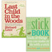 Last Child in the Woods By Richard Louv & The Stick Book By Fiona Danks, Jo Schofield 2 Books Collection Set - The Book Bundle