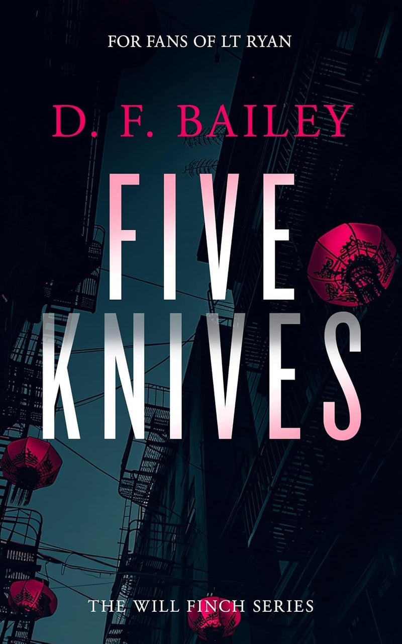 Will Finch Mystery Thriller Series 8 Books Collection Set By D.F. Bailey - Fiction - Paperback