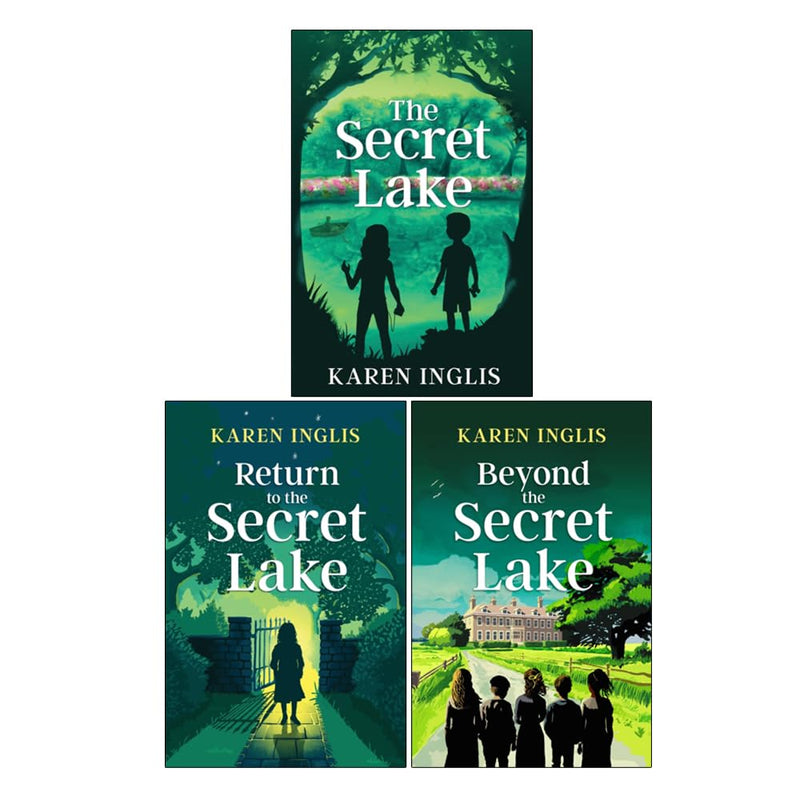 Secret Lake Mystery Adventures Series 3 Books Collection Set by Karen Inglis (The Secret Lake, Return to the Secret Lake & Beyond the Secret Lake) - The Book Bundle