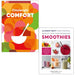 Ottolenghi COMFORT (HB) & Ultimate Tasty High Protein, Healthy, Low- Carb Metabolism Smoothies  2 Books Set - The Book Bundle