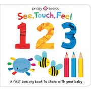 See, Touch, Feel a First Sensory Book Collection 3 Books Set(See, Touch, Feel 123,See, Touch, Feel ABC & See, Touch, Feel Colours) - The Book Bundle