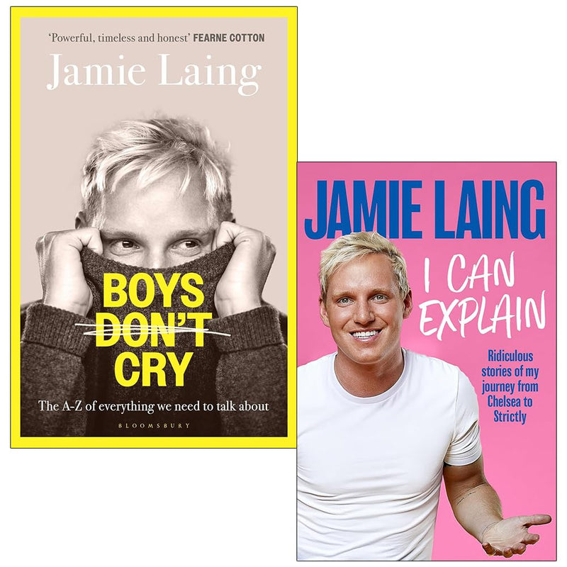 Jamie Laing Collection 2 Books Set (Boys Don't Cry and I Can Explain) - The Book Bundle