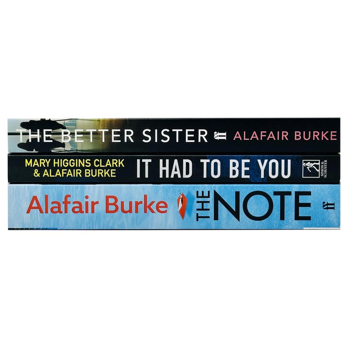 Alafair Burke Collection 3 Books Set Note, Better Sister, It Had To Be You - The Book Bundle