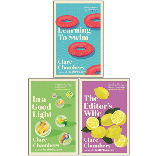 Clare Chambers Collection 3 Books Set (Learning to Swim, In a Good Light and The Editor's Wife) - The Book Bundle