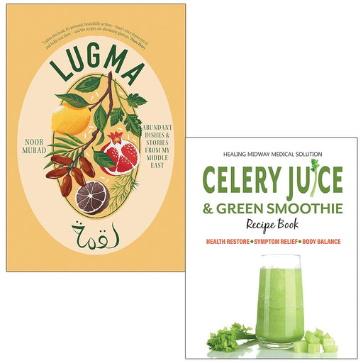 Lugma, Celery Juice & Green Smoothie Recipe Book 2 Books Collection Set - The Book Bundle