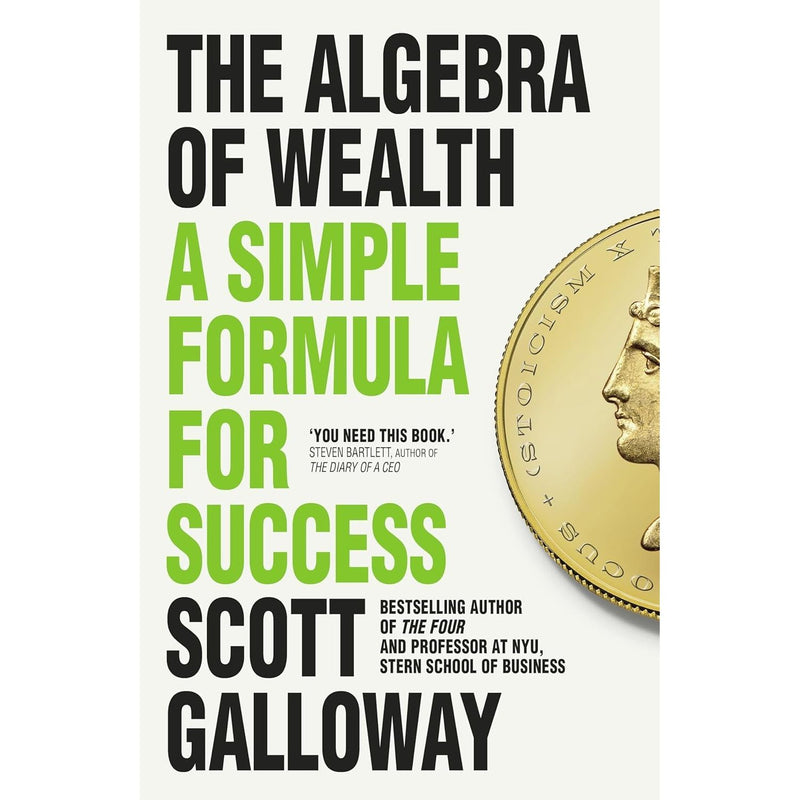 Scott Galloway Collection 2 Books Set (Notes on Being a Man & The Algebra of Wealth) - The Book Bundle