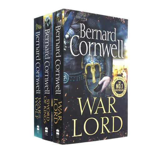 Bernard Cornwell The Last Kingdom Series Collection 3 Book Set( 11-13, Warlord, Sword of Kings, War of Wolf) - The Book Bundle