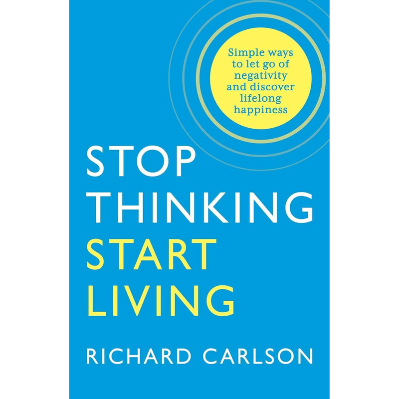 Two paperback books from the Good To Great and Stop Thinking Start Living collection by Jim Collins and Richard Carlson.