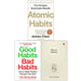 Atomic Habits, Good Habits Bad Habits and Micro Habits Small Changes Big Impact 3 Books Collection Set - The Book Bundle