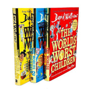 David Walliams Worlds Worst Children Collection 3 Books Set (The Worlds Worst Children 1, 2 & 3) - The Book Bundle
