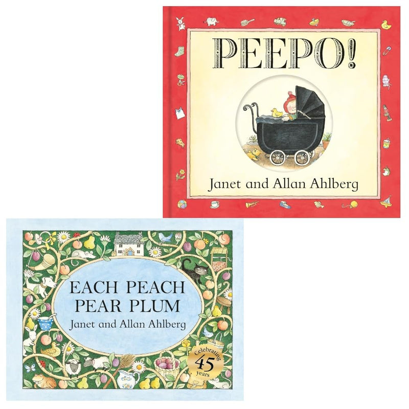 Peepo! & Each Peach Pear Plum by Janet and Allan Ahlberg - The Book Bundle