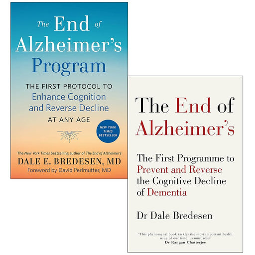 Dale Bredesen Collection 2 Books Set (The End Of Alzheimer's Program [Hardcover] & The End of Alzheimer’s) - The Book Bundle