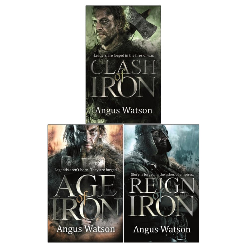 The Iron Age Trilogy 3 Books Collection Set by Angus Watson - Fiction - Paperback