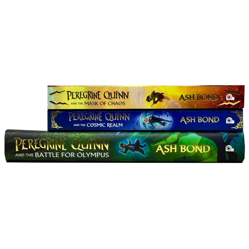 Peregrine Quinn and the Cosmic Realm 3 Books Collection Set by Ash Bond
