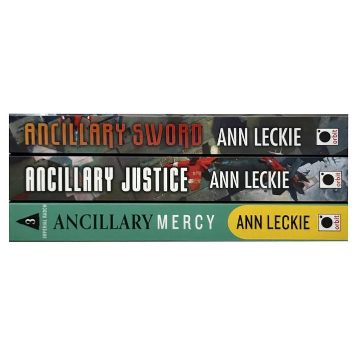 Imperial Radch 3 Books Collection Set by Ann Leckie (Ancillary Justice, Ancillary Sword and Ancillary Mercy) (Books 1-3) - The Book Bundle