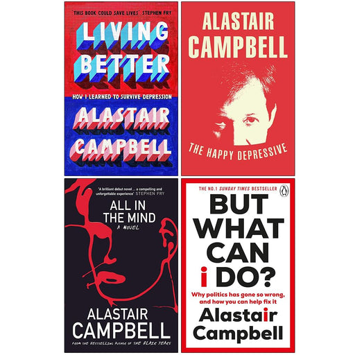 Alastair Campbell Collection 4 Books Set (Living Better) - The Book Bundle