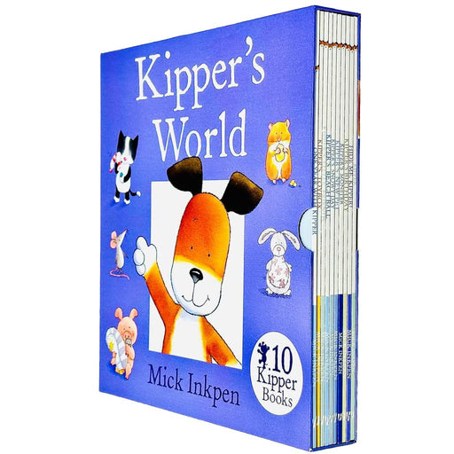 Kipper's World Collection 10 Books Box Set By Mick Inkpen (Kipper, Birthday, Beach Ball, Hide Me) - The Book Bundle