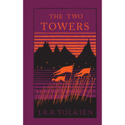 Hardcover The Lord of the Rings book collection by J.R.R. Tolkien, featuring The Fellowship, The Two Towers, and The Return of the King.