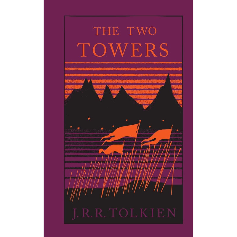 Hardcover The Lord of the Rings book collection by J.R.R. Tolkien, featuring The Fellowship, The Two Towers, and The Return of the King.