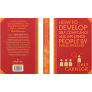 Book cover of "How to Develop Self-Confidence & Influence People" by Dale Carnegie, published by Wilco International LLP.