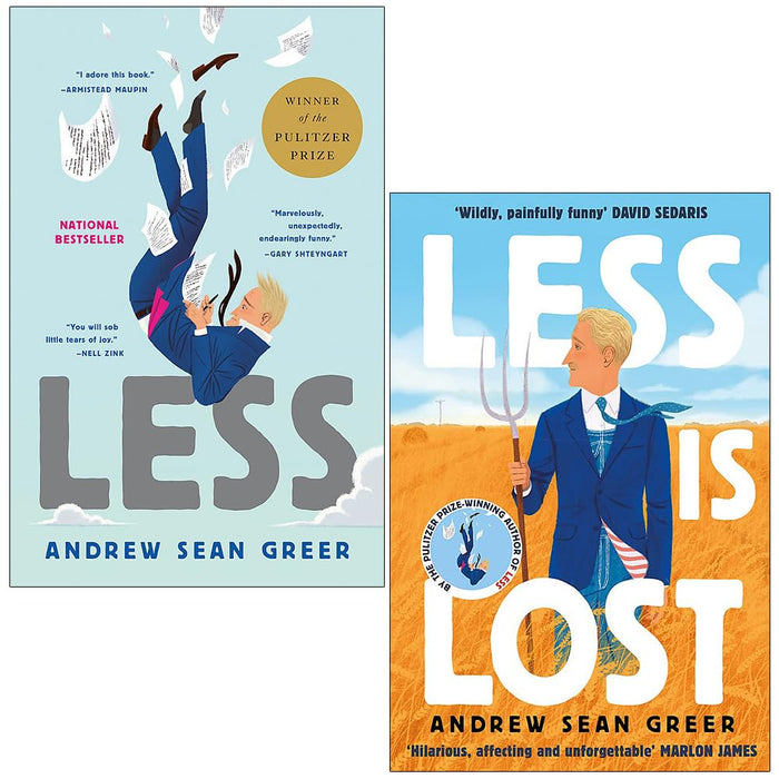 Aurther Less The Arthur Less Collection 2 Books Set By Andrew Sean Greer (Less & Le