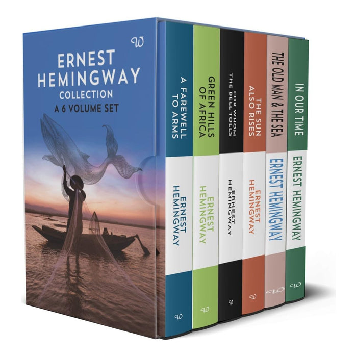 Ernest Hemingway Collection 6 book set (For Whom The Bell Tolls, A Farewell To Arms) - The Book Bundle
