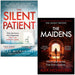 Alex Michaelides Collection 2 Books Set (The Silent Patient, The Maidens) - The Book Bundle