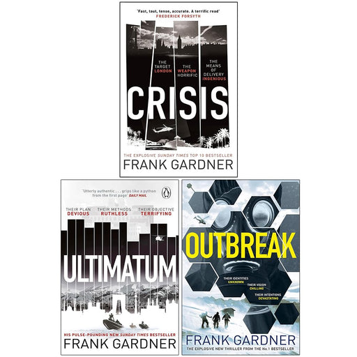 Luke Carlton Series 3 Books Collection Set By Frank Gardner - The Book Bundle