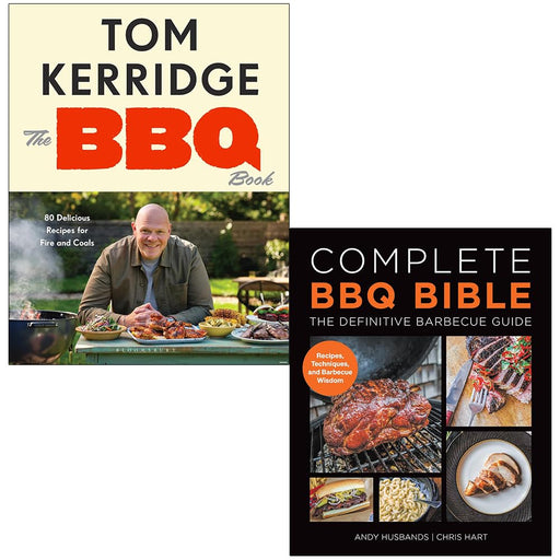 The BBQ Book, Complete BBQ BIBLE The Definitive Barbecue Guide 2 Books Collection Set - The Book Bundle