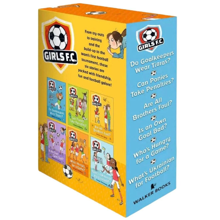 Girls F.C. 6 Books Collection Box Set by Helena Pielichaty (Do Goalkeepers Wear Tiaras, Can Ponies take Penalties) - The Book Bundle