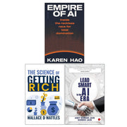 Empire of AI, The Science of Getting Rich & Lead Smart in the AI Era 3 Books Collection Set - The Book Bundle