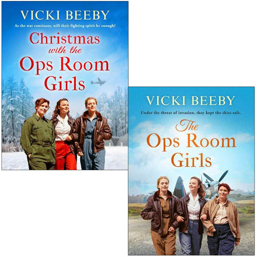 Women's Auxiliary Air Force Series 2 Books Collection Set By Vicki Beeby (Christmas with the Ops Room Girls, The Ops Room Girls) - The Book Bundle