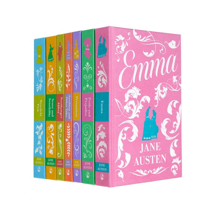 The Complete Jane Austen Collection 7 Books Box Set (Emma, Pride and Prejudice) - The Book Bundle