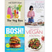Veg Box David Flynn, New Vegan, BOSH! Healthy Vegan, Go Lean Vegan 4 Books Set - The Book Bundle