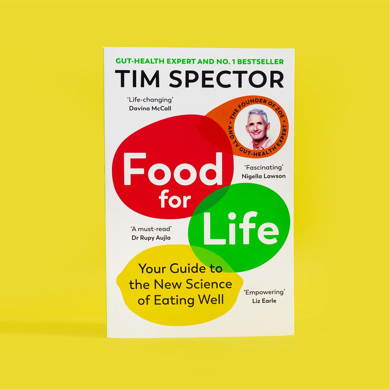 Food for Life: The New Science of Eating Well by Tim Spector - The Book Bundle