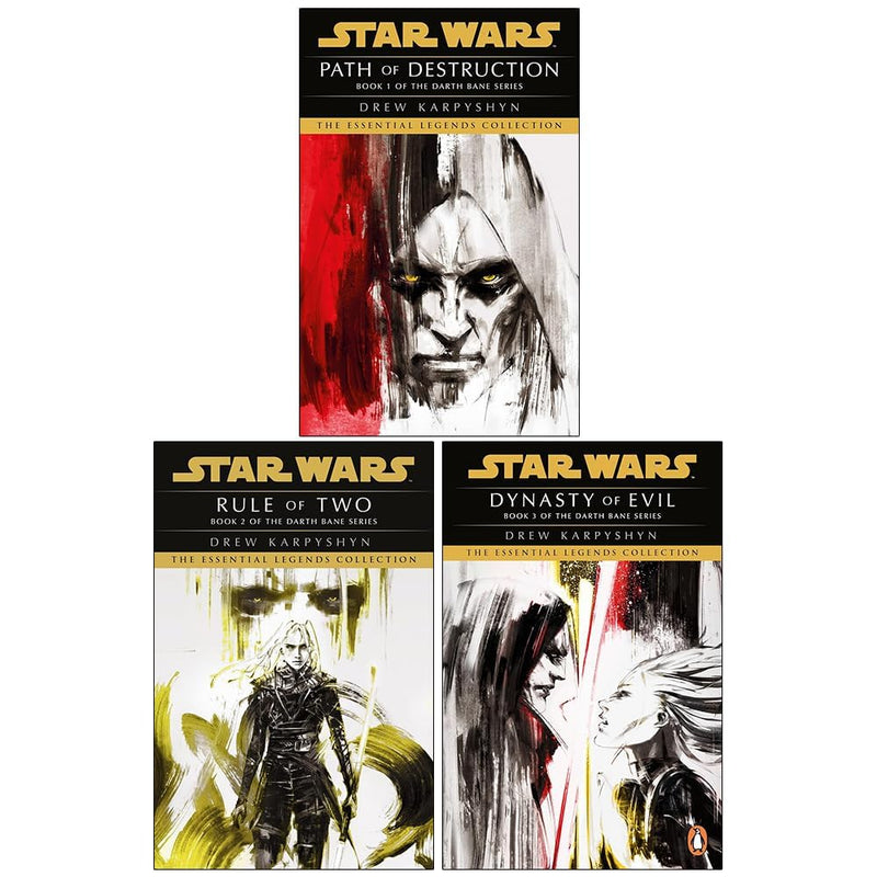 Star Wars: Essential Legends Collection Darth Bane and Thrawn 6 Books Set by Drew Karpyshyn and Timothy Zahn