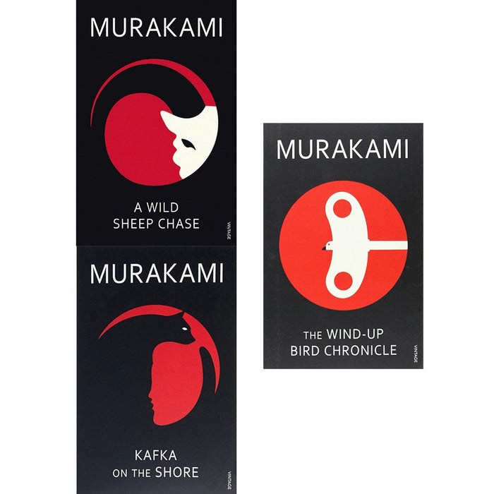 A Wild sheep chase, kafka on the shore and wind-up bird chronicle 3 books collection set - The Book Bundle