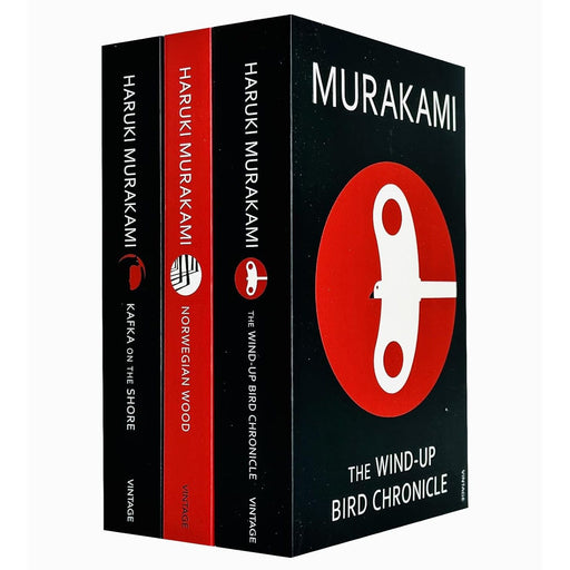 Haruki Murakami 3 Books Collection Set (Norwegian Wood, Kafka & The Wind Up) - The Book Bundle