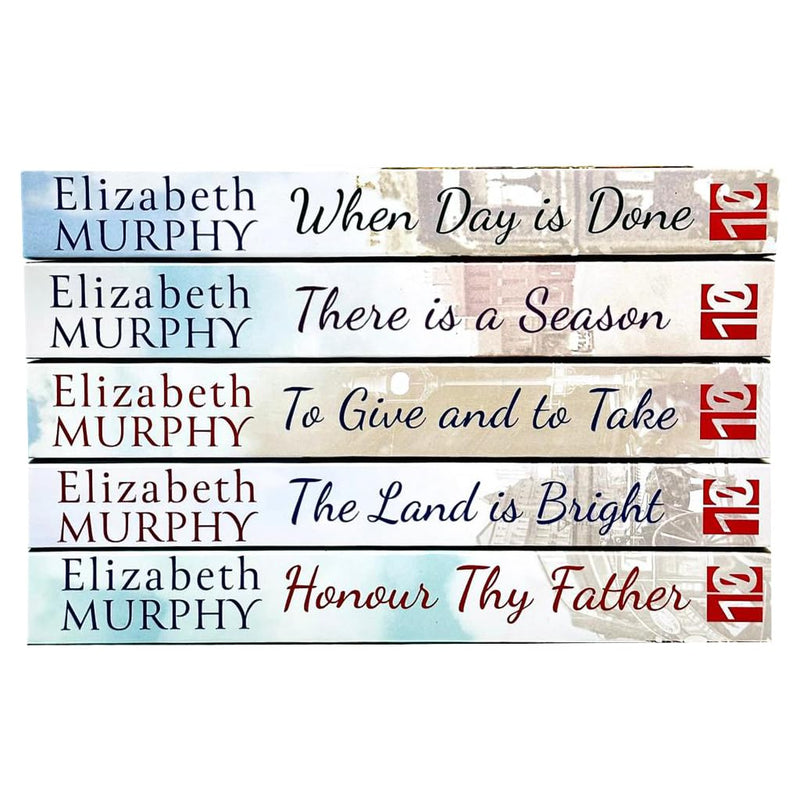 Elizabeth Murphy Liverpool Sagas Collection 5 Books Set (Honour Thy Father) - The Book Bundle